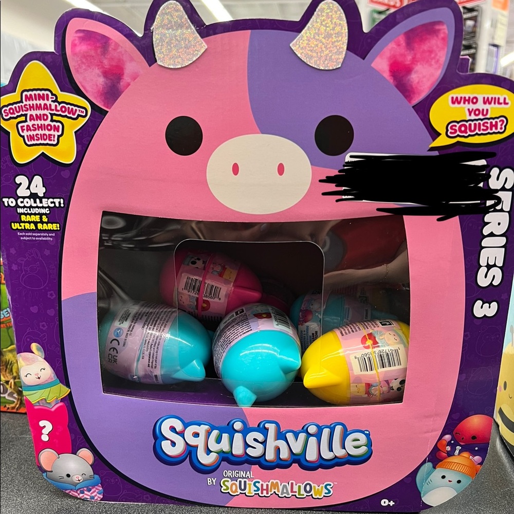 Squishmallows Squishville Micro Mystery 4 in